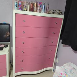 Tall Dresser and Nightstand 