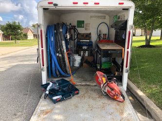 Spray Foam insulation trailer