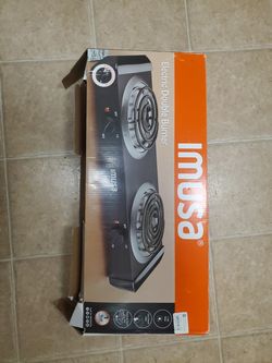 Electric double burner
