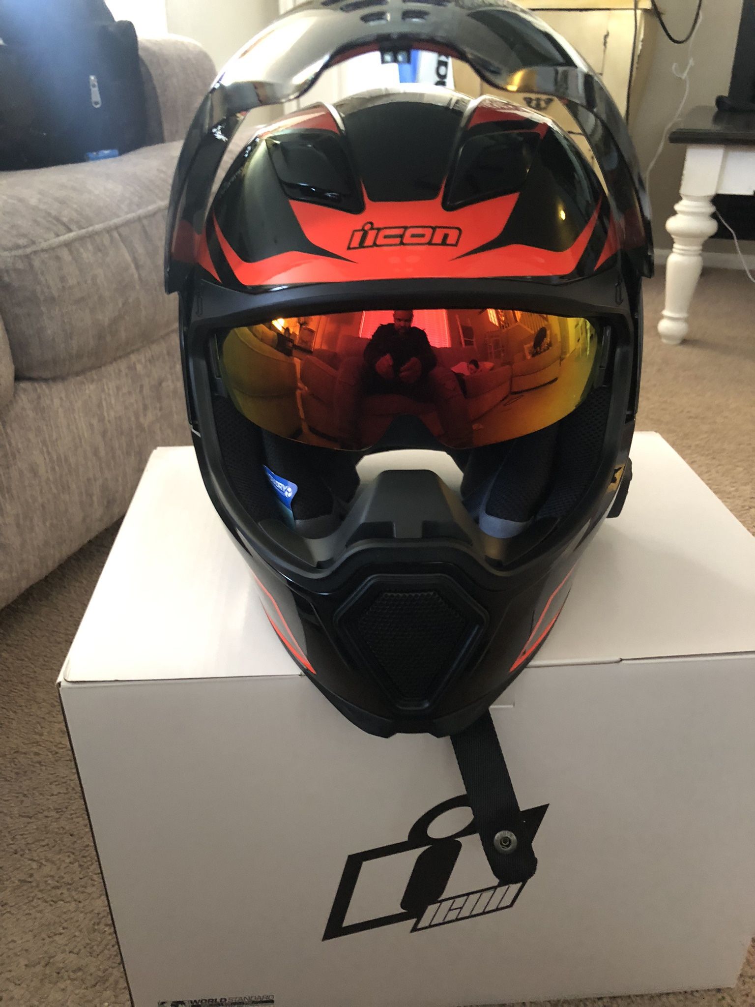 Icon Airflite Motorcycle Helmet 