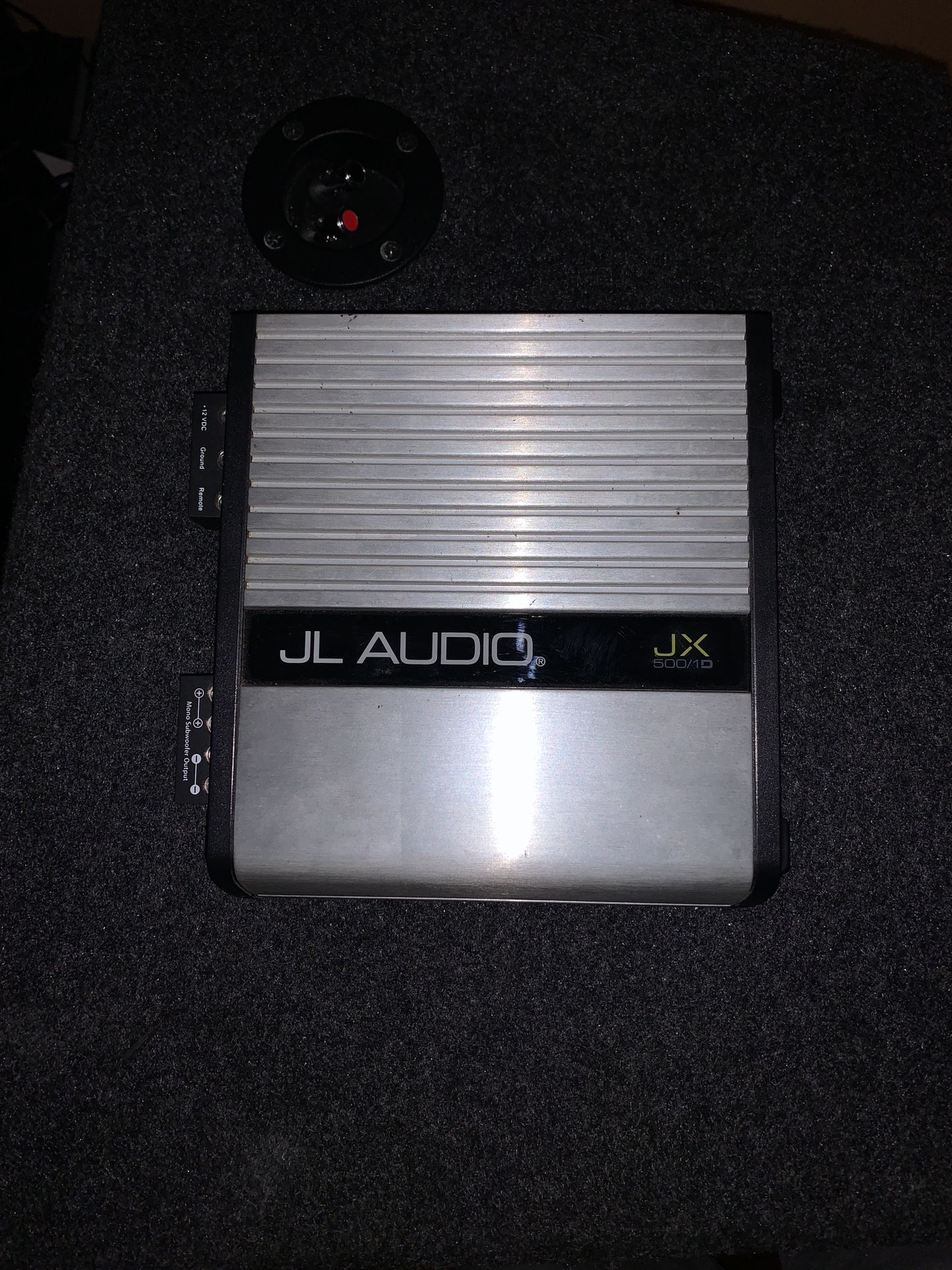 JL Audio Jx 500 1/D Amp 500 watts rms at 2 ohms