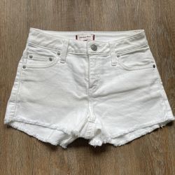 Sunday Best White Denim Shorts - Size 25