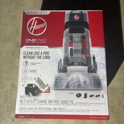 HOOVER ONEPWR SmartWash Automatic Cordless Upright Carpet Cleaner 