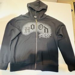 BRAND NEW MENS SIZE LARGE HOOD RICH HOODIE 