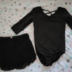 Size 10/12 Leotard With Skirt