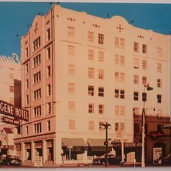 Eugene Oregon RPPC Postcard Eugene Hotel 1950s 