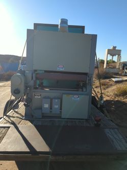 Ramco belt sander 36 in 208 three-phase