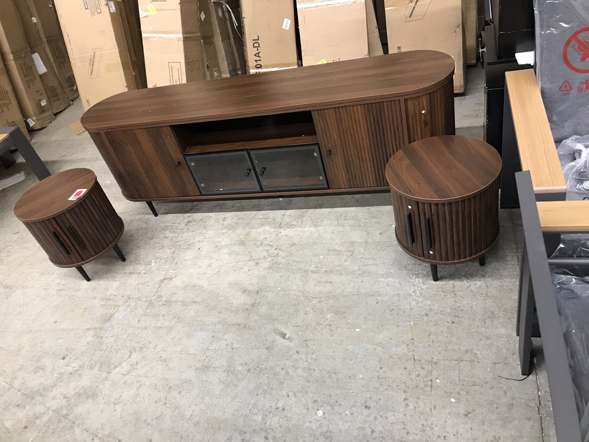 New,3 Pieces Living Room Set( Already Assembled