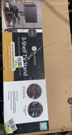 3-shelf Tv Stand