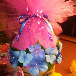 Complete Troll Party Decor, 3 Ft  Poppy Cardboard Cutout, Headband Assorted Colors , Material To Make More,  Balloon Bouquet