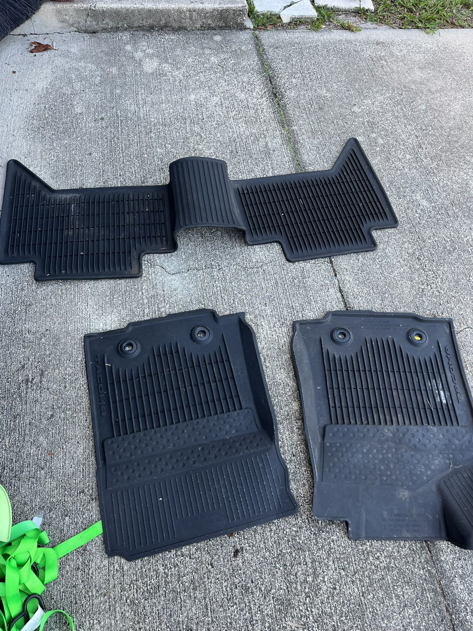 2022 Toyota Tacoma Weather Matts