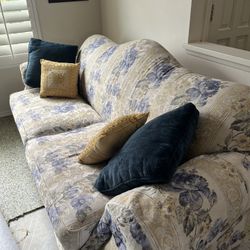 Lazy boy Floral Couch