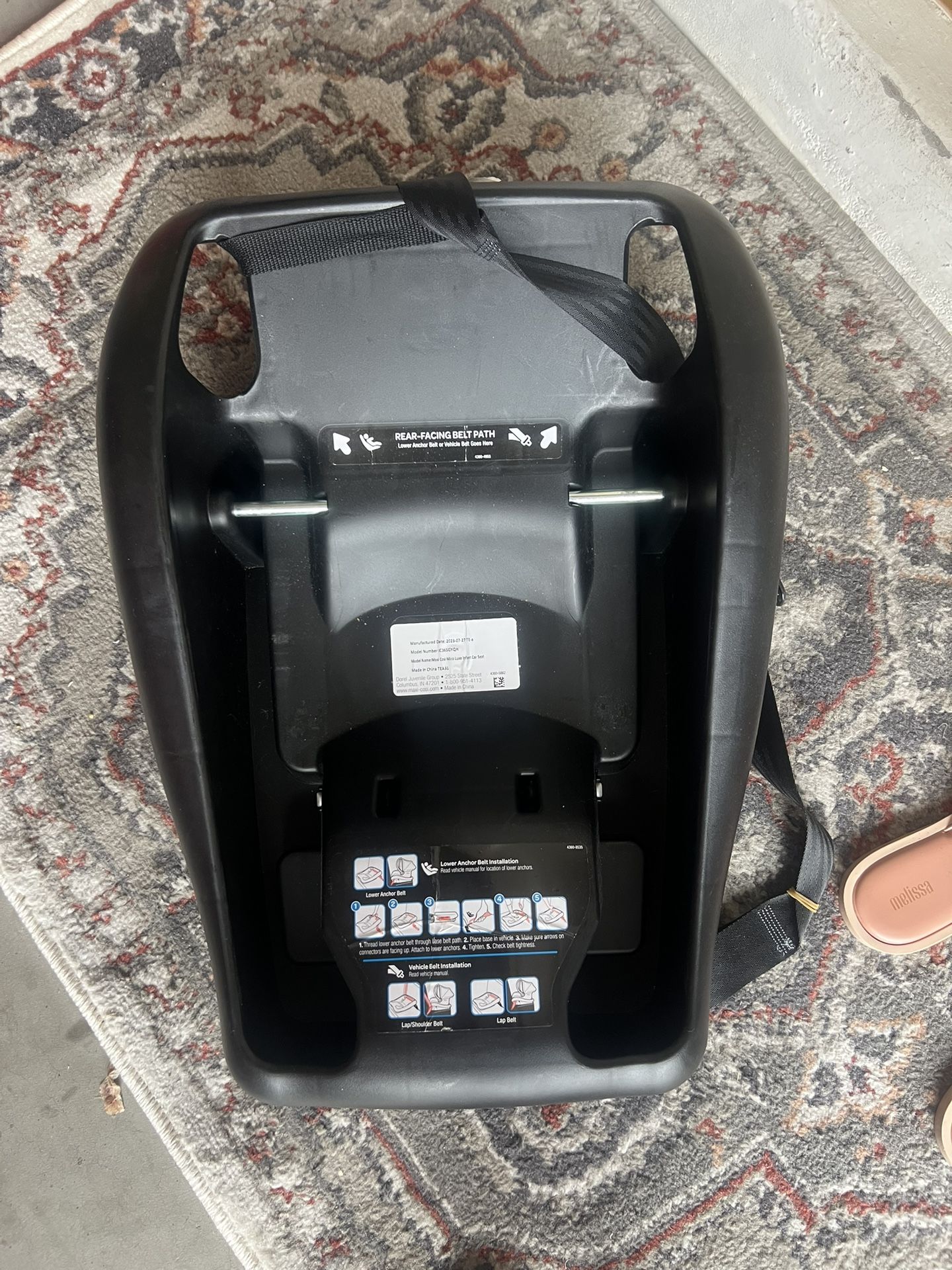 Base Only Mico Luxe Infant Car Seat