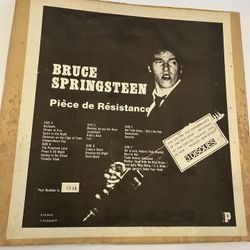 Vintage Bruce Springsteen 1978 Live Album 