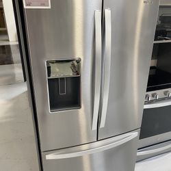 Whirlpool Stainless Steel 36” Wide French Door Refrigerator - 27 Cu. Ft.