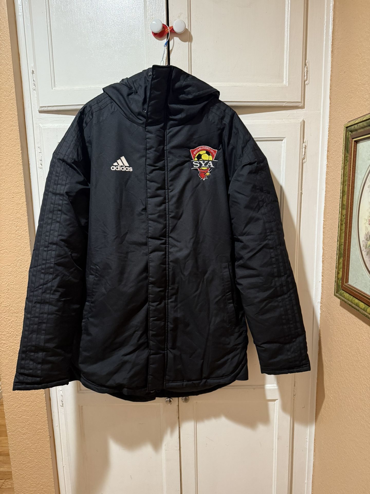 Adidas Mens Small Soccer Parka 