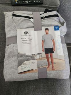 Mens 2 Piece Pajama Sets