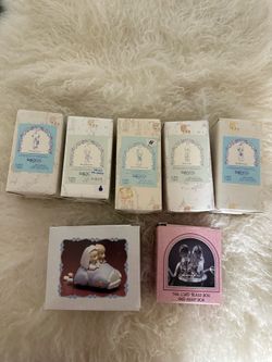Hallmark Precious Moments Wedding Figurines Lot Of 7 With Boxes