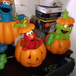 Sesame Street Punmpkins