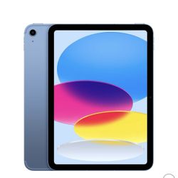 iPad 10th Generation Blue 