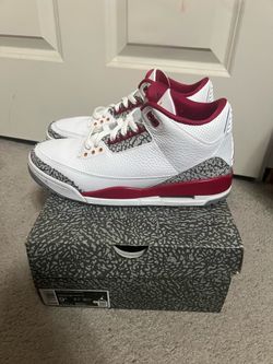 VNDS JORDAN 3 CARDINAL SIZE 9.5