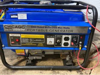 Chicago Electric 2200W Portable Generator - Barely Used - Doesn’t Start