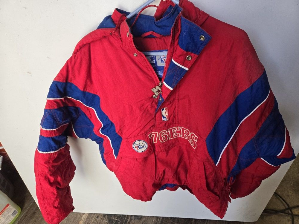 Vintage 76ers Jacket