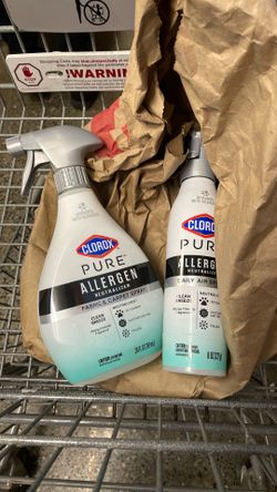 Clorox pure allergen daily spray