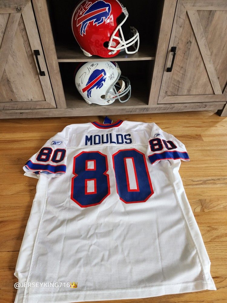 Reebok 2001 Buffalo Bills Eric Moulds 80 Authentic Jersey