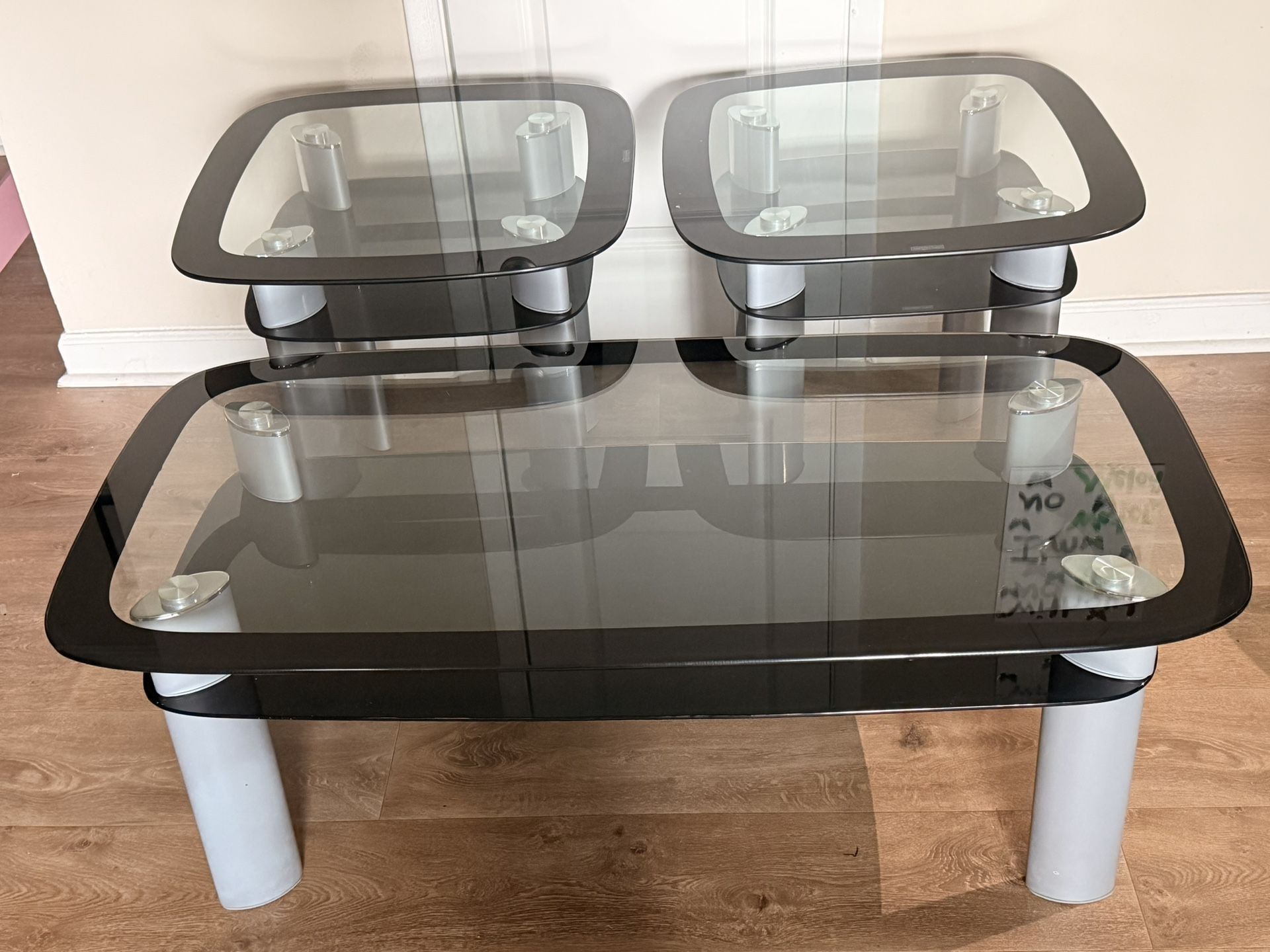 Coffee Table +2 Side Tables