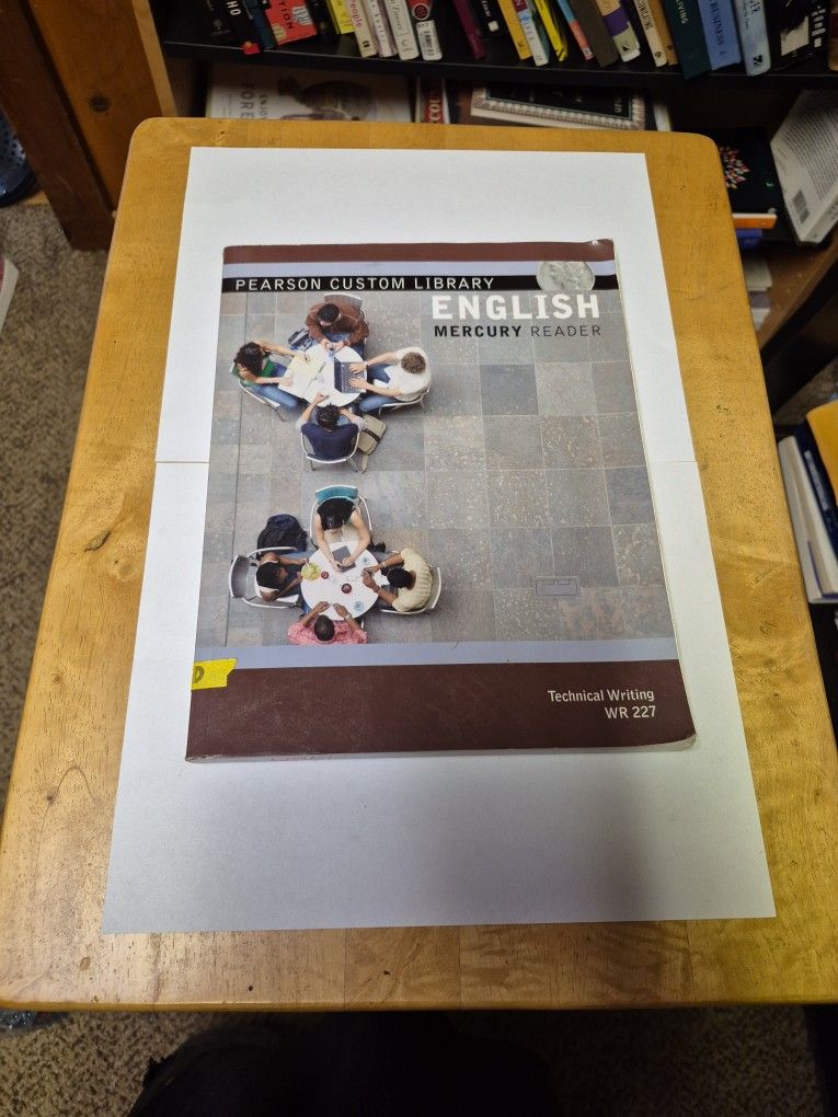 English Mercury Reader - Technical Writing WR 227