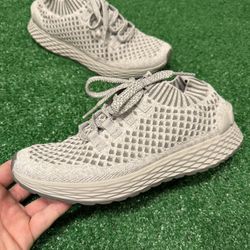 New No Bull Diamond Knit Runner Shoes Light Gray Size Mens 7 Retail $200!!!