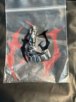 Hard Jewelry Spike Boot Pendant
