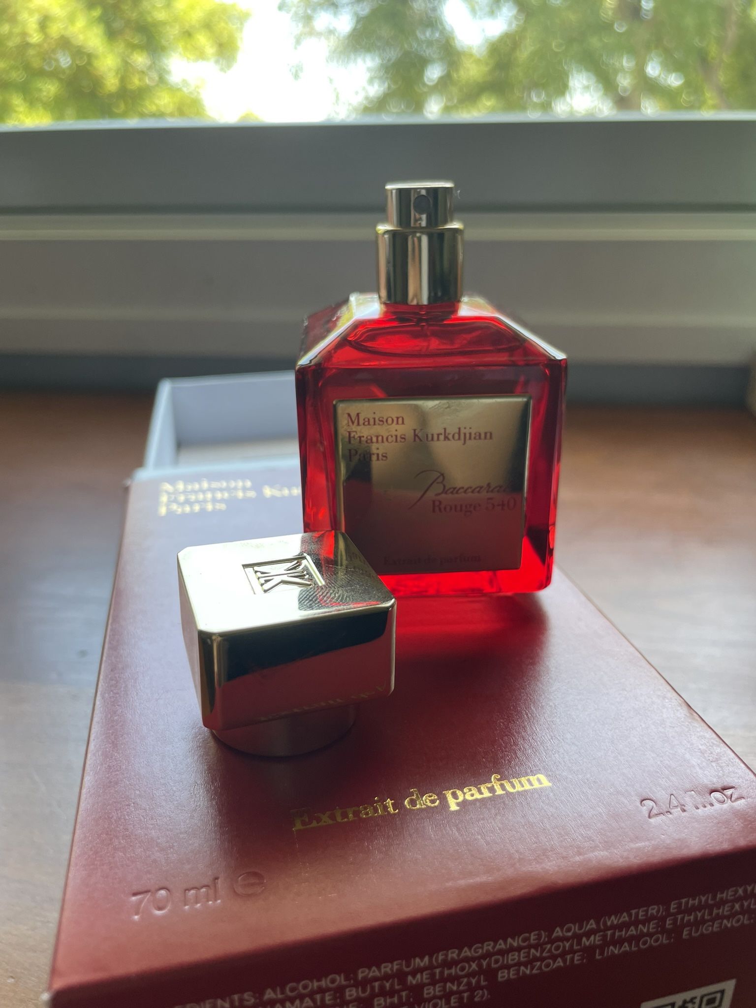 baccarat red perfume