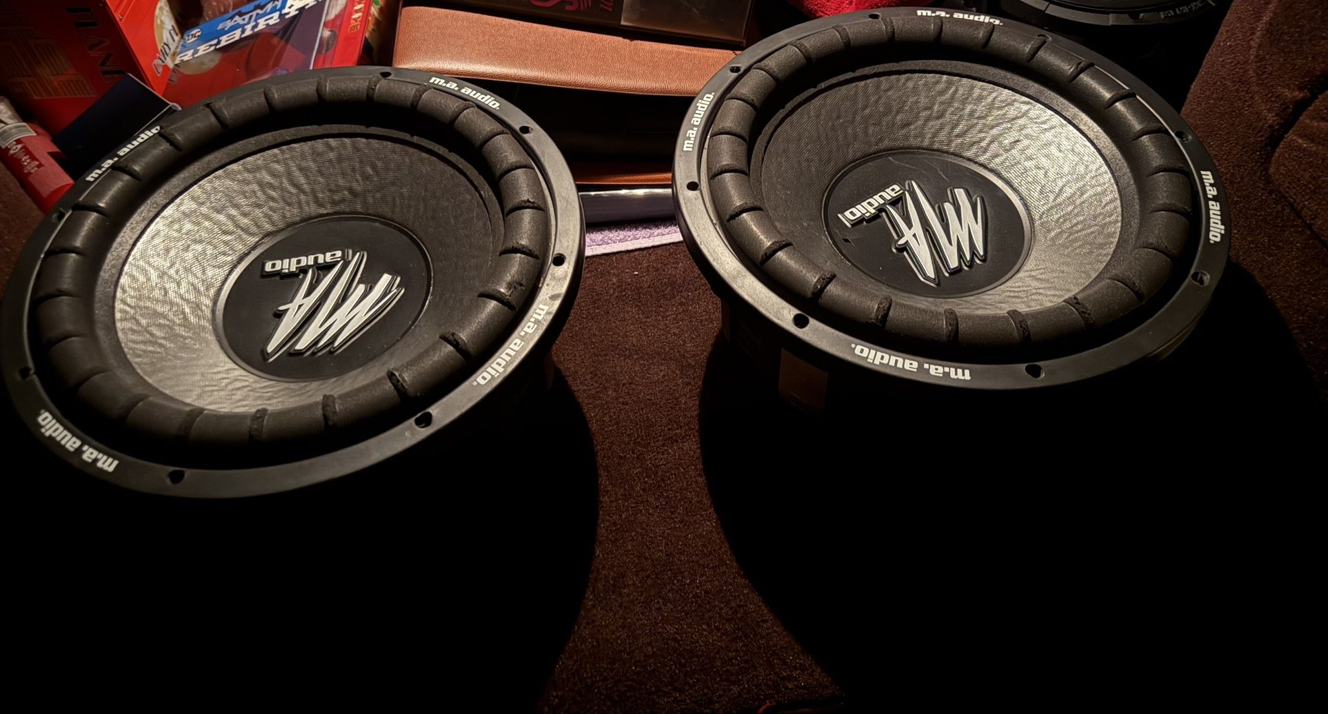 MA Audio 12” Subs