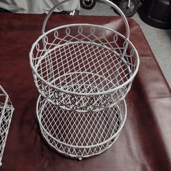 2 Tier Basket, 13" Tall