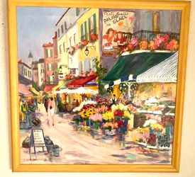 ‘Palais De Glacé’ Oil on canvas