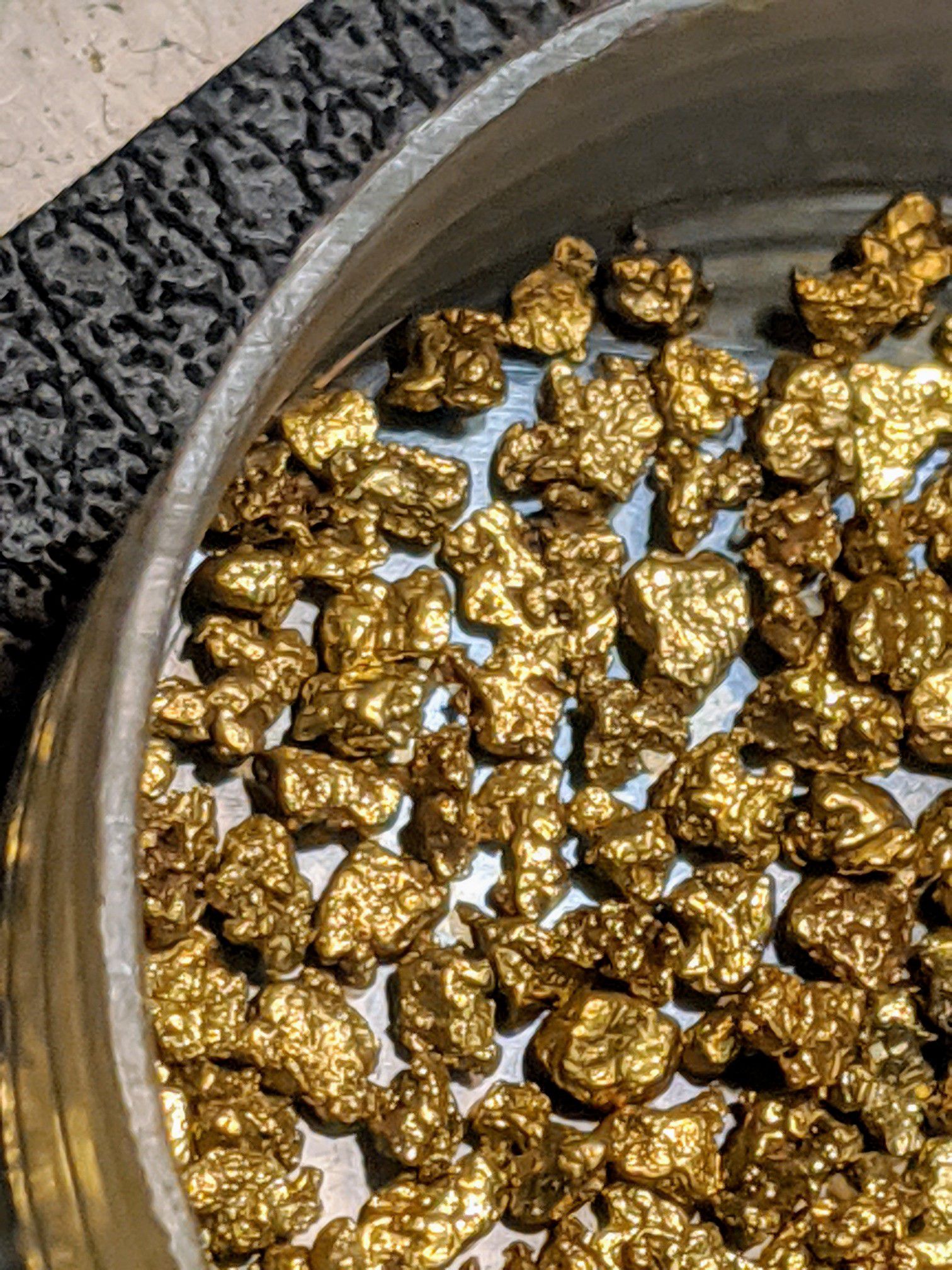 7-Grams Raw Alaskan Gold Nuggets 1 DAY @SPOT PRICE! *Mesh #8-16 *18-22k *Hi-Grade *Jewelers Quality, as of 08/12/2020 Gold Spot/7grams=$495!!!