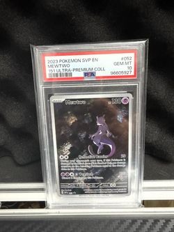Mewtwo 151 upc PSA 10