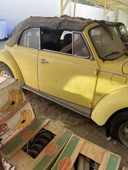 1974 VW Bug Convertible