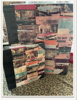 Classic Car Themed Photo Albums Large and Mini Brag Books