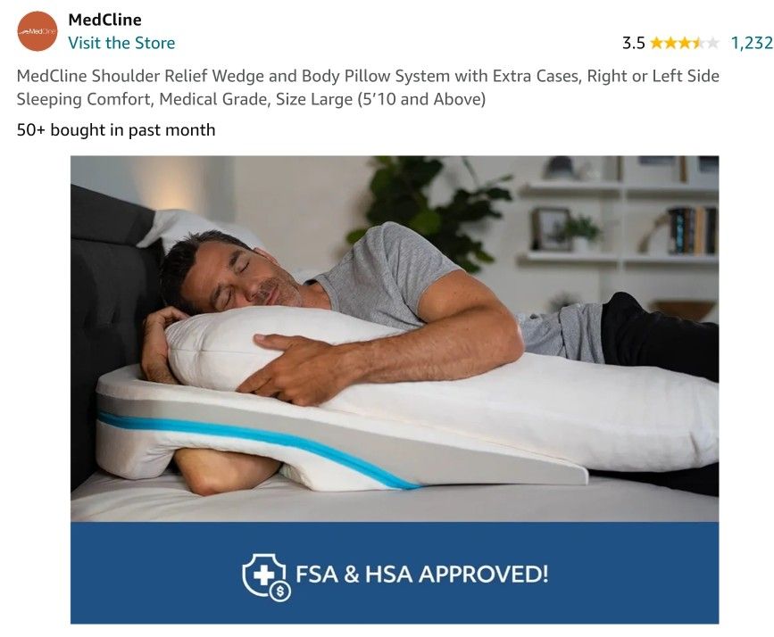 Medcline pillow cover hot sale