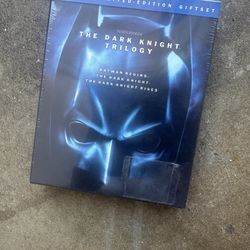 The Dark Knight Trilogy (Blu-ray, 2012) 5-Disc Limited Edition NEW