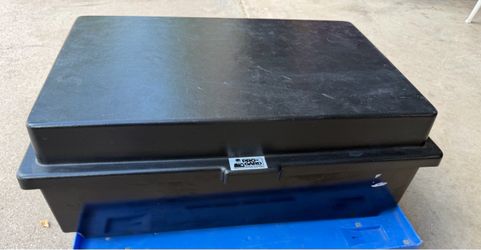 Pro-Guard Black Plastic Storage Box