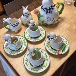 Easter Or Spring Tea Sell