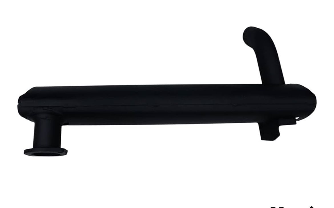 Solarhome  Muffler for Bobcat Skid Steer Loaders 863 863G 864 873 873G 883 A220 A300 S250 S300 T200 with Deutz Engine 2 Bolt Flange @q2-44
