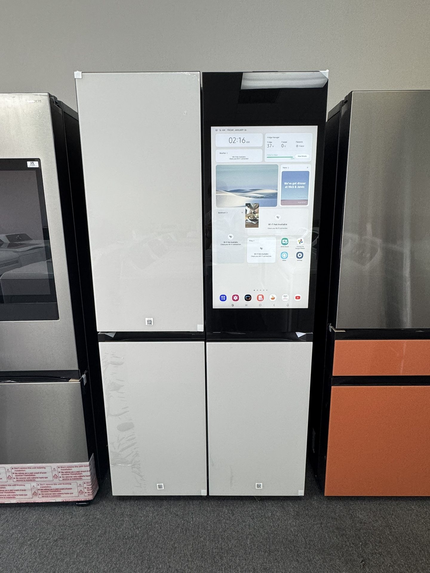 Refrigerator Flex Door Family Hub 