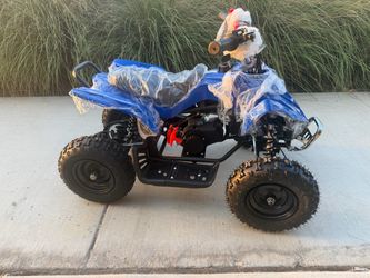 Brand New 49cc Kids ATV 4 Wheeler – Gas Powered – Up to 25 MPH
