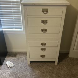 White Vintage Dresser