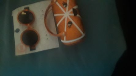 Brand new .. sunglasses with case - Merry Christmas